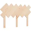 vidaXL Tête de lit 132x3x81 cm Bois massif de pin