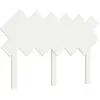 vidaXL Tête de lit Blanc 132x3x81 cm Bois massif de pin