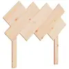 vidaXL Tête de lit 92x3x81 cm Bois massif de pin