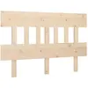 vidaXL Tête de lit 153,5x3x81 cm Bois massif de pin