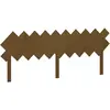 vidaXL Tête de lit Marron miel 196x3x80,5 cm Bois massif de pin