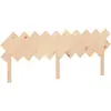 vidaXL Tête de lit 196x3x80,5 cm Bois massif de pin