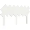vidaXL Tête de lit Blanc 159,5x3x80,5 cm Bois massif de pin