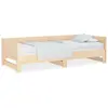 vidaXL Lit coulissant Bois de pin solide 2x(90x190) cm