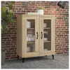 vidaXL Buffet chêne sonoma 69,5x34x90 cm bois d'ingénierie