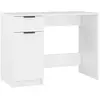 vidaXL Bureau Blanc 100x50x75 cm Bois d'ingénierie