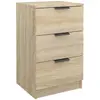 vidaXL Table de chevet Chêne sonoma 40x36x65 cm