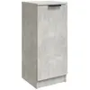 vidaXL Buffet Gris béton 30x30x70 cm Bois d'ingénierie