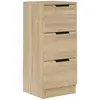 vidaXL Buffet Chêne sonoma 30x30x70 cm Bois d'ingénierie