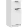 vidaXL Buffet Blanc 30x30x70 cm Bois d'ingénierie