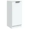 vidaXL Buffet Blanc 30x30x70 cm Bois d'ingénierie