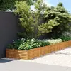 vidaXL Lit surélevé de jardin 960x100x36 cm acier corten