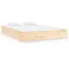 vidaXL Cadre de lit bois massif 160x200 cm