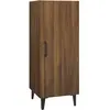 vidaXL Buffet Chêne marron 34,5x34x90 cm Bois d'ingénierie
