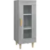 vidaXL Buffet Sonoma gris 34,5x34x90 cm Bois d'ingénierie