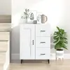 vidaXL Buffet Blanc 69,5x34x90 cm Bois d'ingénierie