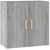 vidaXL Armoire murale Sonoma gris 60x30x60 cm Bois d'ingénierie