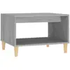 vidaXL Table basse Sonoma gris 60x50x40 cm Bois d'ingénierie