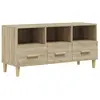 vidaXL Meuble TV Chêne sonoma 102x36x50 cm Bois d'ingénierie