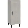 vidaXL Buffet Gris béton 34,5x34x90 cm Bois d'ingénierie