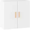 vidaXL Armoire murale Blanc 60x30x60 cm Bois d'ingénierie
