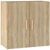 vidaXL Armoire murale Chêne sonoma 60x30x60 cm Bois d'ingénierie812891