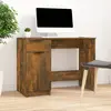 vidaXL Bureau Chêne fumé 100x50x75 cm Bois d'ingénierie