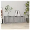 vidaXL Meuble TV Sonoma gris 102x35x36,5 cm Bois d'ingénierie