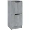 vidaXL Buffet Sonoma gris 30x30x70 cm Bois d'ingénierie