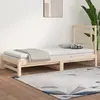 vidaXL Lit coulissant 2x(90x190) cm Bois de pin massif