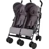 X Adventure Poussette Double Canne Gris