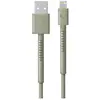 Fresh N Rebel Câble Usb-a Lightning 2 M Dried Green (2ulc200dg)