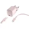 Fresh N Rebel Mini Chargeur Usb-c Pd 20 W Avec Câble Apple Lightning S...