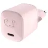 Fresh N Rebel Mini Chargeur Usb-c Pd 20 W Smoke Pink (2wc20sp )