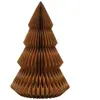 Maison des Saisons Décoration sapin de Noël - H152 x Ø104 cm -Marron