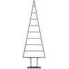 Mica Decorations Décoration sapin de Noël - L50 x l15 x H152 cm - Noir