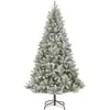 Black Box Trees Nagoya Kunstkerstboom - H120 x Ø79 cm - Groen Frosted