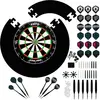 KOTO - King Pro Zwart Sisal Dartbord - Surround - Darts & Accessoires