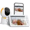 ARENTI Babyphone Camera Bébé Baby Phone Vidéo Connecté Smartphone Baby...