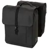 Fastrider Fastrider Jaxx II Dubbele Fietstas Trend Mik - Zwart - 28L