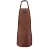 LE SITE DE LA PIECE Leren buffalo schort Cognac Witloft