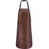 Leren buffalo schort Chocolat Witloft