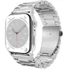 Just in Case Bracelet en Inox Argent pour Apple Watch 40/41/42 mm