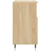 vidaXL Buffets 3 pcs Chêne sonoma Bois d'ingénierie