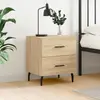 vidaXL Table de chevet chêne sonoma 40x35x47,5 cm bois d’ingénierie