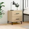 vidaXL Table de chevet chêne sonoma 40x35x47,5 cm bois d’ingénierie