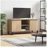 vidaXL Meuble TV chêne sonoma 104x35x50 cm bois d'ingénierie