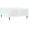 vidaXL Table basse blanc 60x60x30 cm bois d'ingénierie