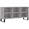 vidaXL Meuble TV sonoma gris 103,5x30x50 cm bois d'ingénierie