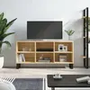 vidaXL Meuble TV chêne sonoma 103,5x30x50 cm bois d'ingénierie